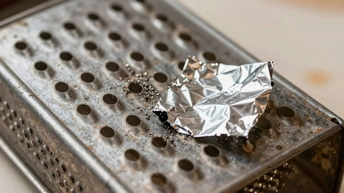 Jak aluminium folia z kuchni w 60 sekund przywróciła życie mojej starej tarce