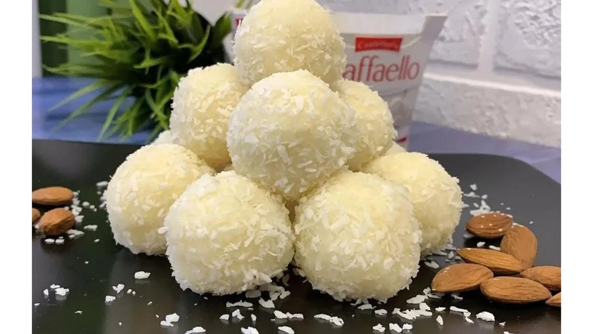 Domowe praliny kokosowe: przepis lepszy niż „Raffaello”